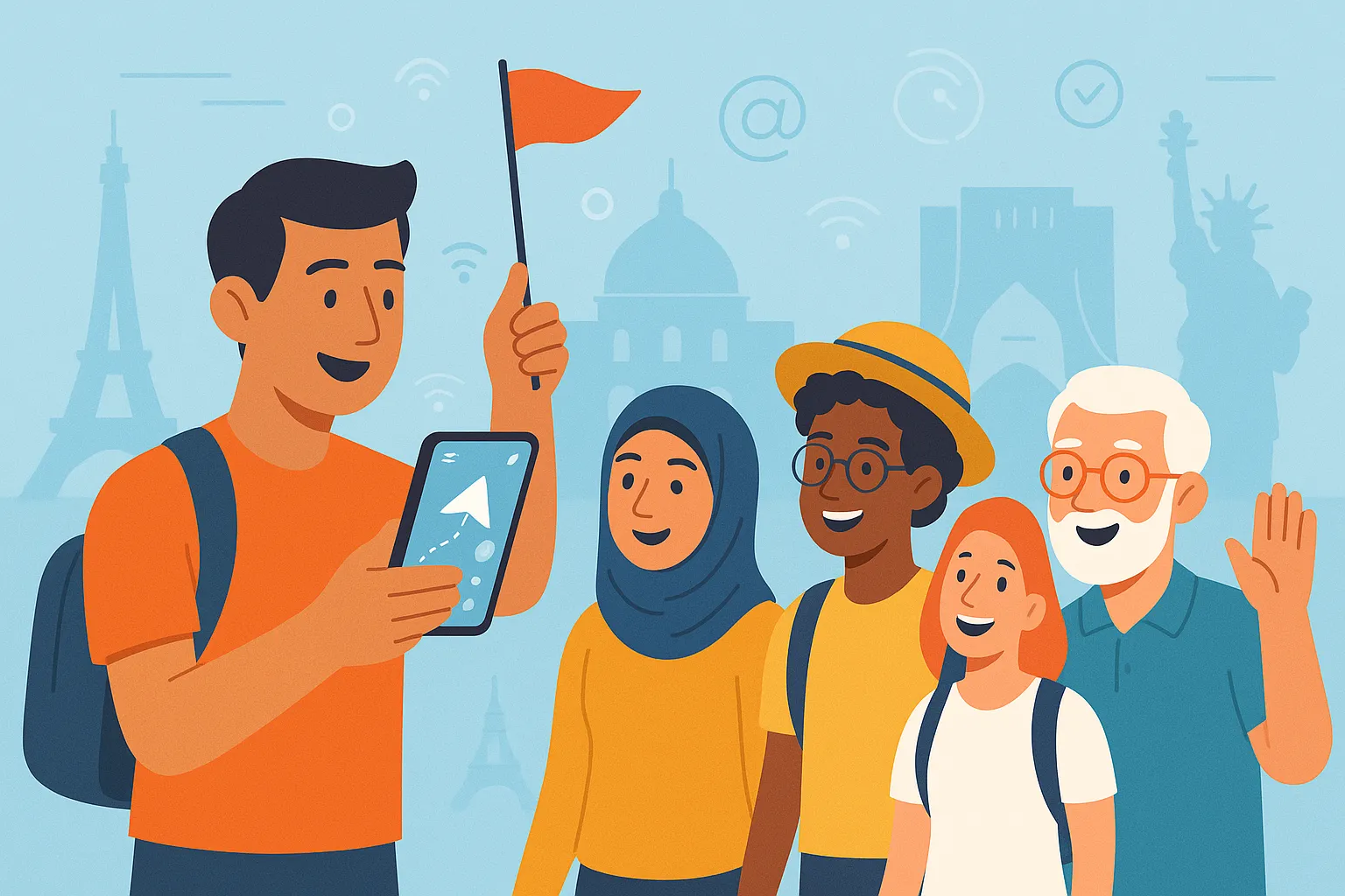 بهترین اپلیکیشن برای تورلیدر حرفه‌ای جهت مدیریت تور و رضایت مسافران با پلن چین