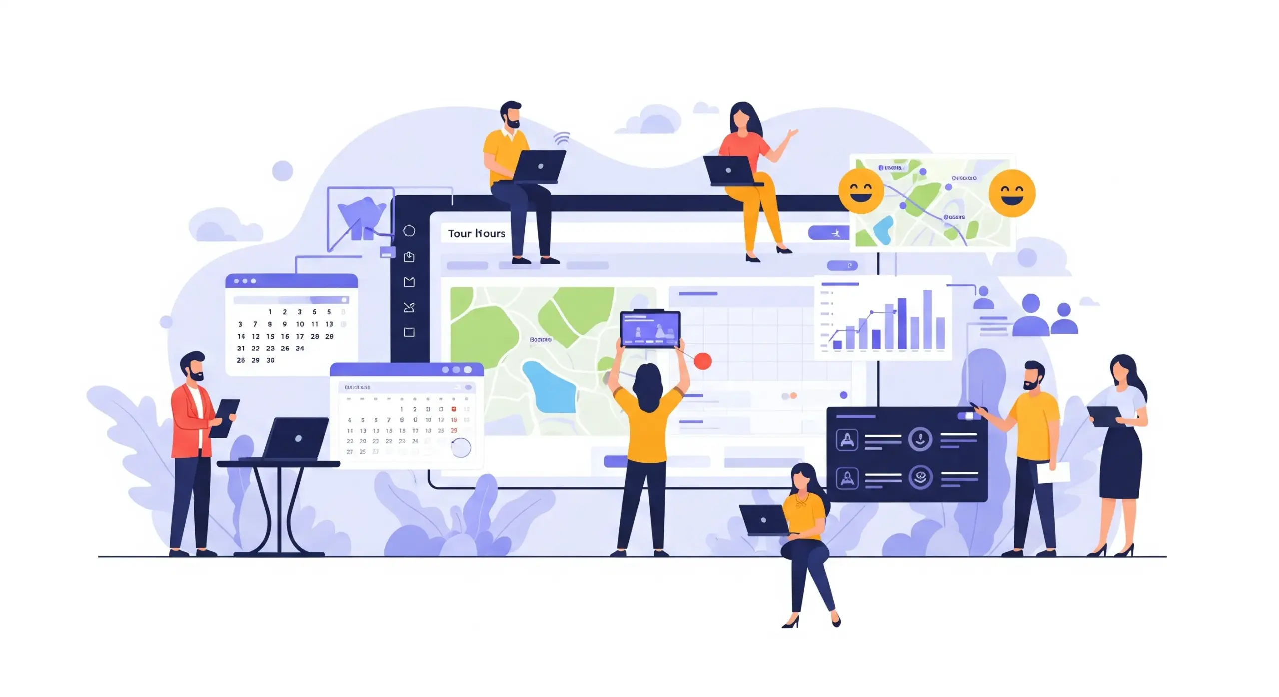 نرم افزار پلن چین برای تولیدرها و برگزارکنندگان تور جهت مدیریت هوشمند و آسان رویدادها